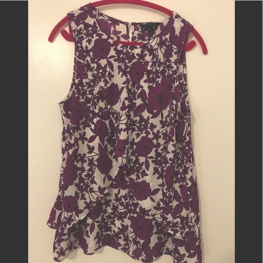NWOT banana republic pattern tank